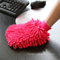 Soft scratch-free wash mitt microfiber cleaning glove